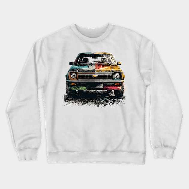 Chevrolet Chevette Crewneck Sweatshirt by Vehicles-Art